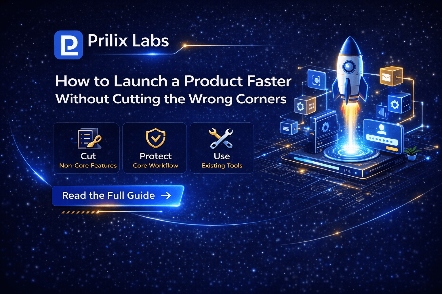 How to Launch a Product Faster Without Cutting the Wrong Corners